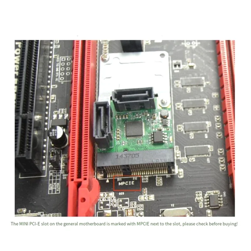 Abts-mini 2 portas pci-e pci para sata 3.0 6gbps conversor adaptador de expansão de disco rígido conversor placas cartão para windows