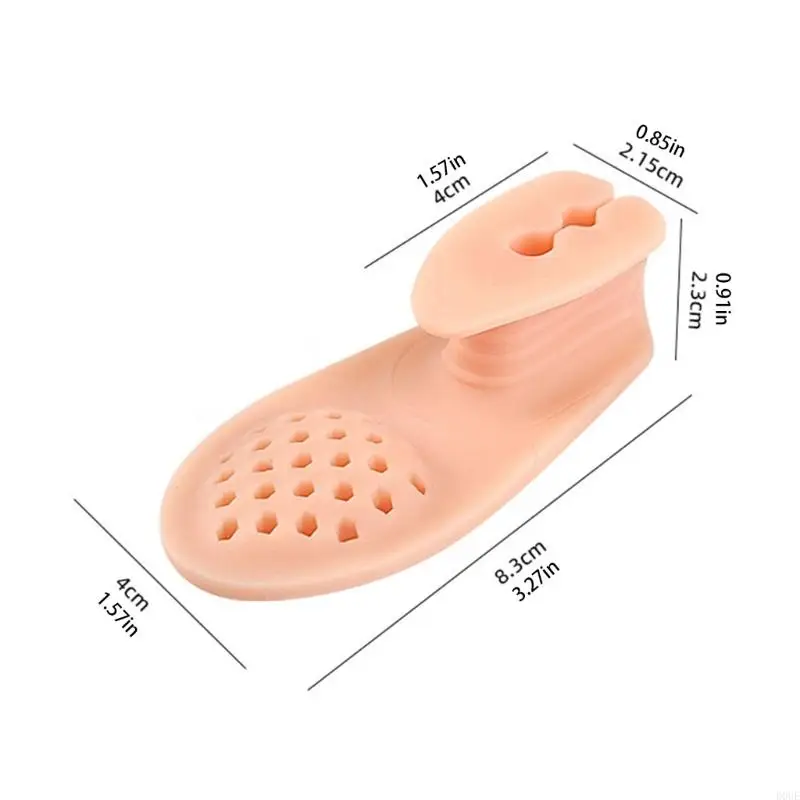 D0UE 1PAIR Sandali spargitori punta traspirante con il design diviso migliorato il comfort per posizione estesa per le
