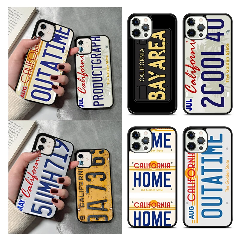 Plate License Calif…