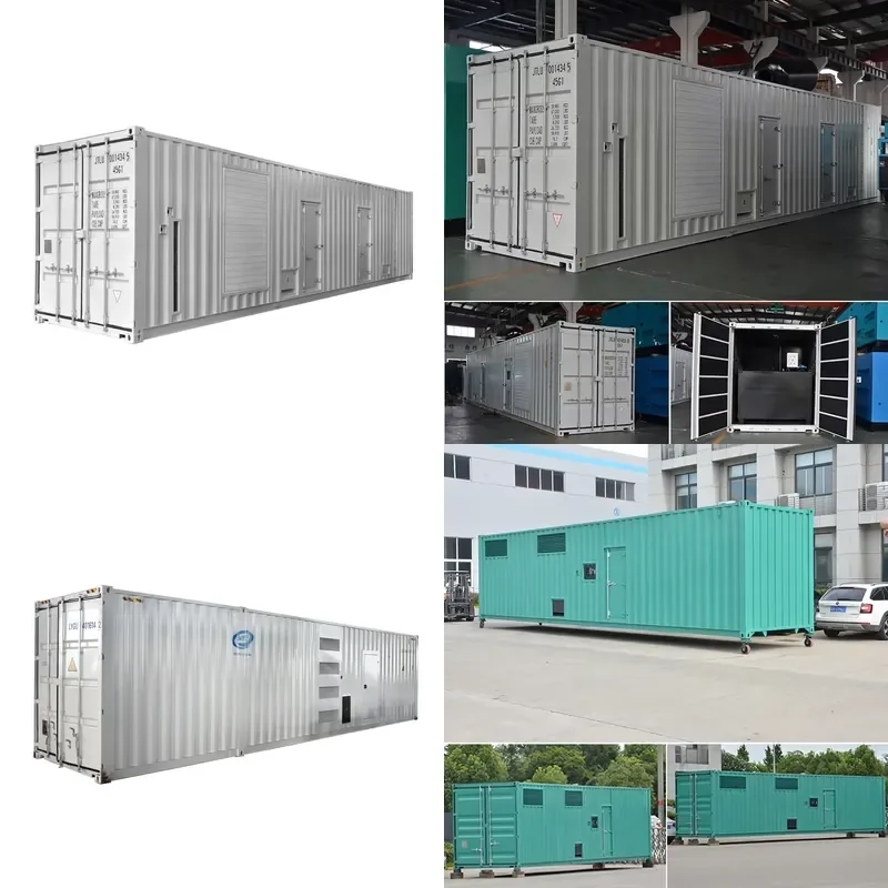 China 8kw-2000kw 2000kw 2500kva Silent Generator with ATS 50Hz Container Type QSK60-G21 Engine
