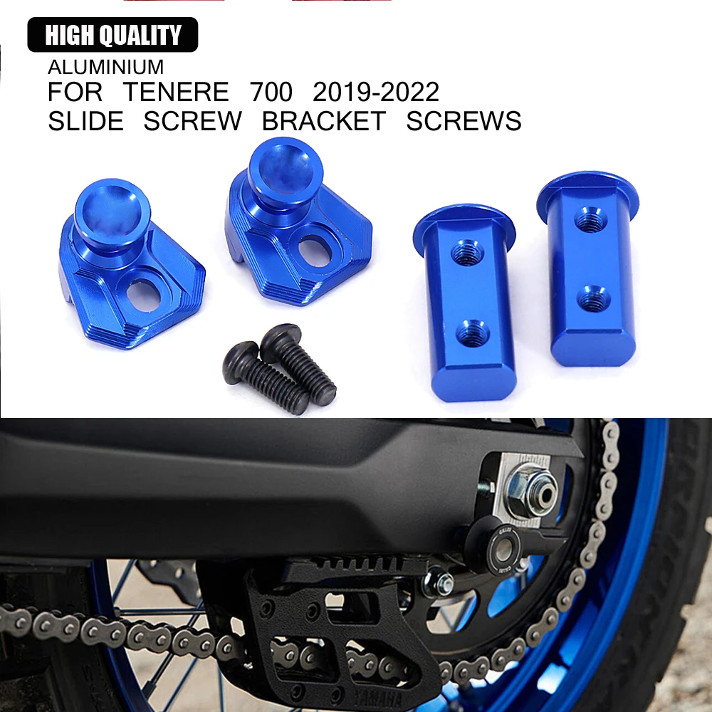 

NEW TENERE 700 World Raid 2022 Swingarm Sliders Spools Paddock Stand Bobbins Swing Arm For Yamaha Tenere 700