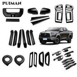 Car Exterior Accessories Rearview Mirror Front Rear Fog Light Handle Car Logo Cover For Great Wall Cannon GWM Poer Ute 2019-2025