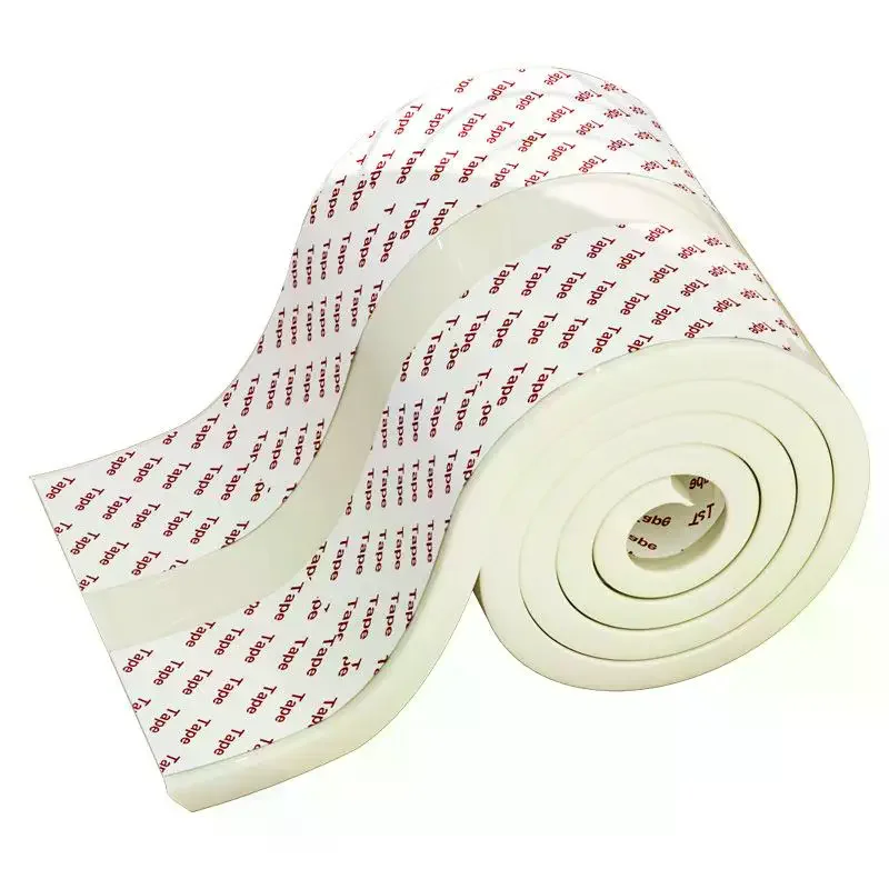 

1 шт. самоклеящаяся 20x200 см настенная защита для уголков, оконный подоконник, защитная полоса для края стола, детская безопасность, толстый пенопластовый бампер