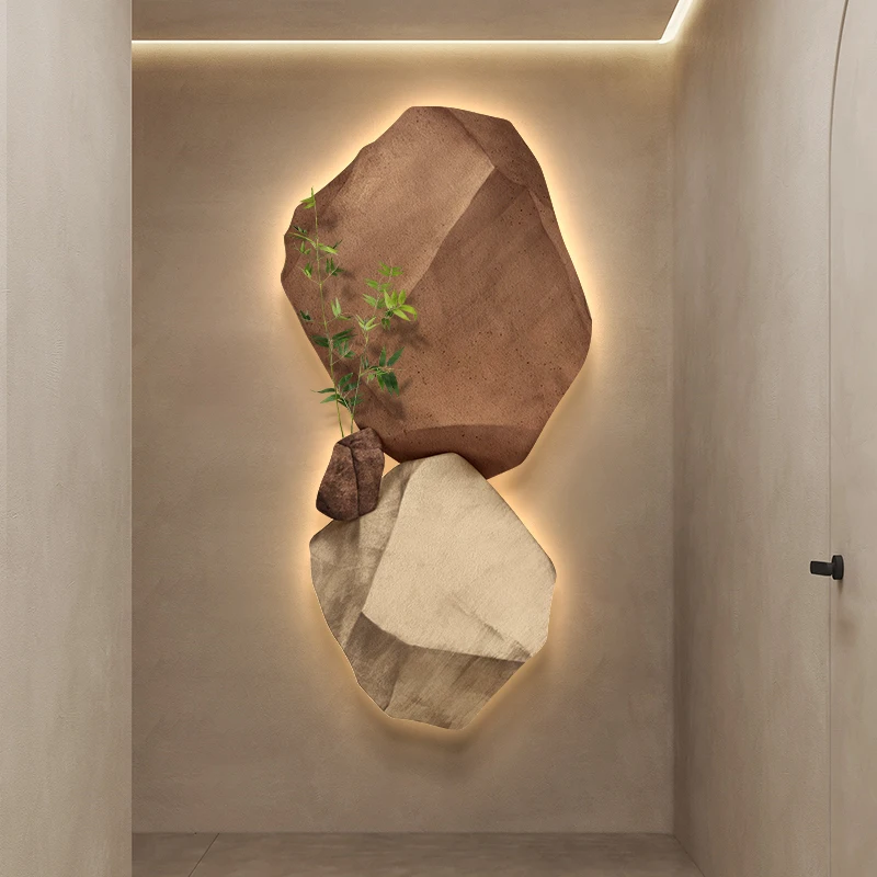 Personalizzabile Moderno semplice portico d'ingresso murale corridoio ha condotto la pittura leggera del soggiorno