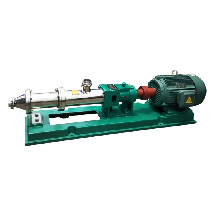 

hydraulic rotor and stator lotion type helical screw pump for mortar