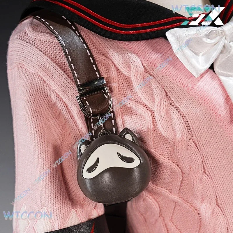 

CyGame Zenless Zone Zero Косплей Ukinami Yuzuha Косплей Костюм Парик Обувь Полный комплект Женское платье для Хэллоуина на сцене