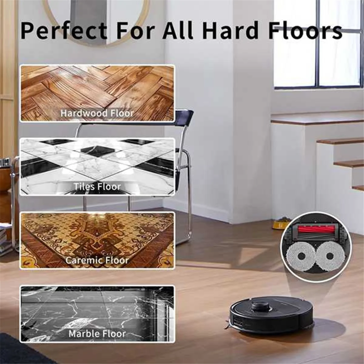 8 шт. подушечки для швабры, подходят для Dreame S10 S10 Pro, робот-пылесос, тканевые аксессуары для швабры, запасные части