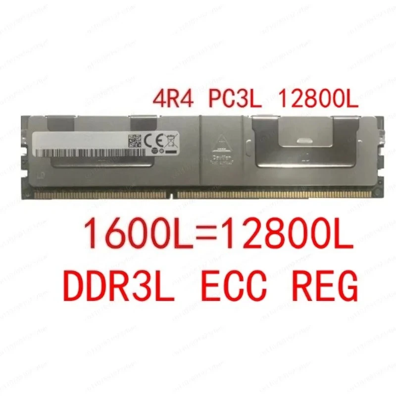 

Original 64GB DDR3 Server Memory 1333MHz ECC REG 8RX4 10600L, 1PC for Server Upgrade Used