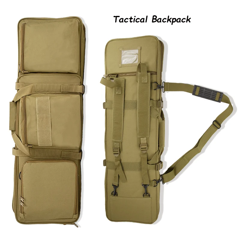 

1000D Nylon Pouch Tactical Backpack Molle Gun Bag Shooting Wargame Paintball Airsoft Holster Rifle Gun Case Hunting Accessories