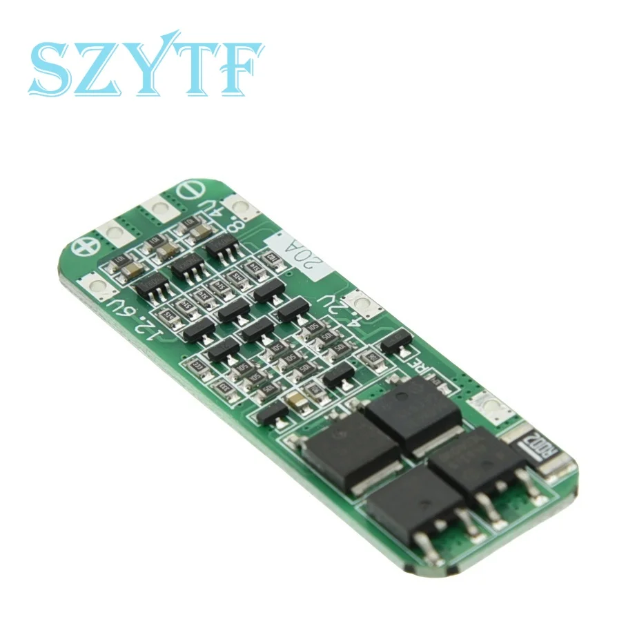 3S 20A Li-ion Lithium Battery 18650 Charger Protection Board PCB BMS 11.1V 12V 12.6V Cell Charging Protecting Module