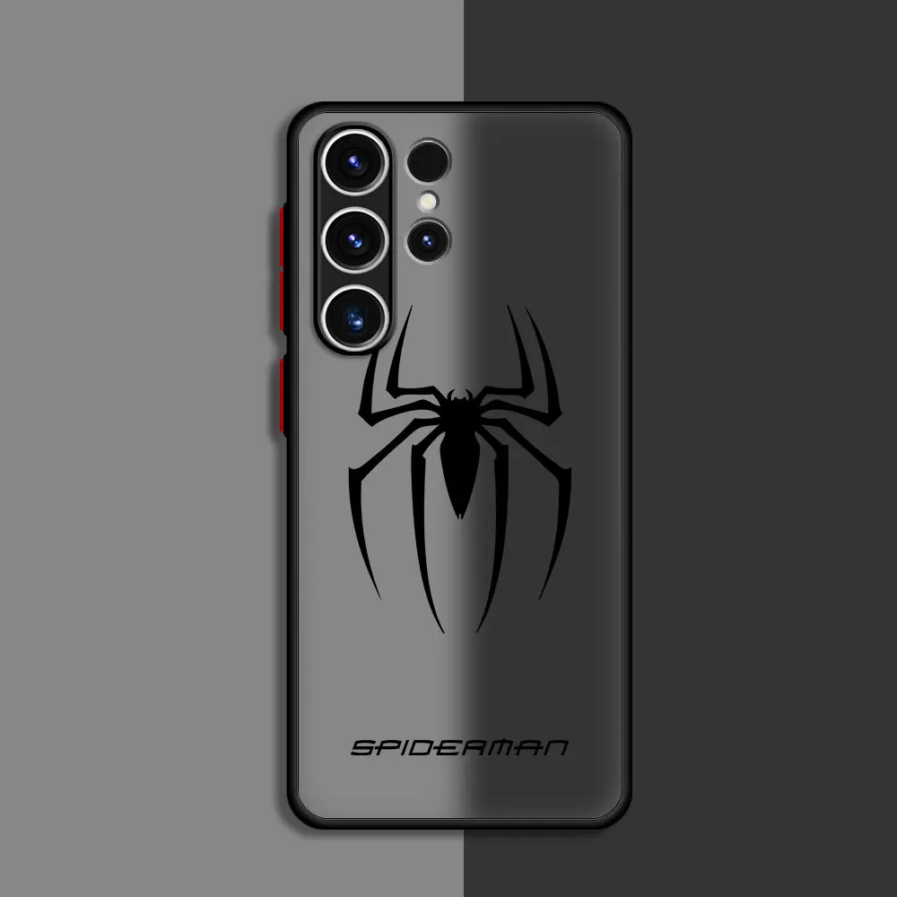 Phone Cases For Samsung S23 Ultra S10 4G S24 S20 S22 Plus FE 20 S21 A12 10 Galaxy shell Cover funda Marvel Spiderman Spide Venom