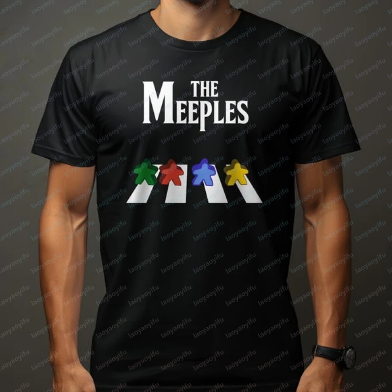 

The Meeple Board Game Lovers Meeple Tabletop Games Meeps Graphic Cotton T Shirts Women Clothing Y2k Top Shirts for Women Tops