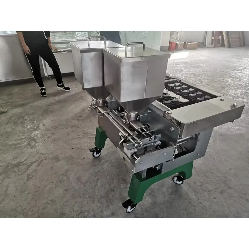 Full Automatic Walnut Cake Molding Machine Stainless Steel Walnut Cake Baking Production Machine Customized