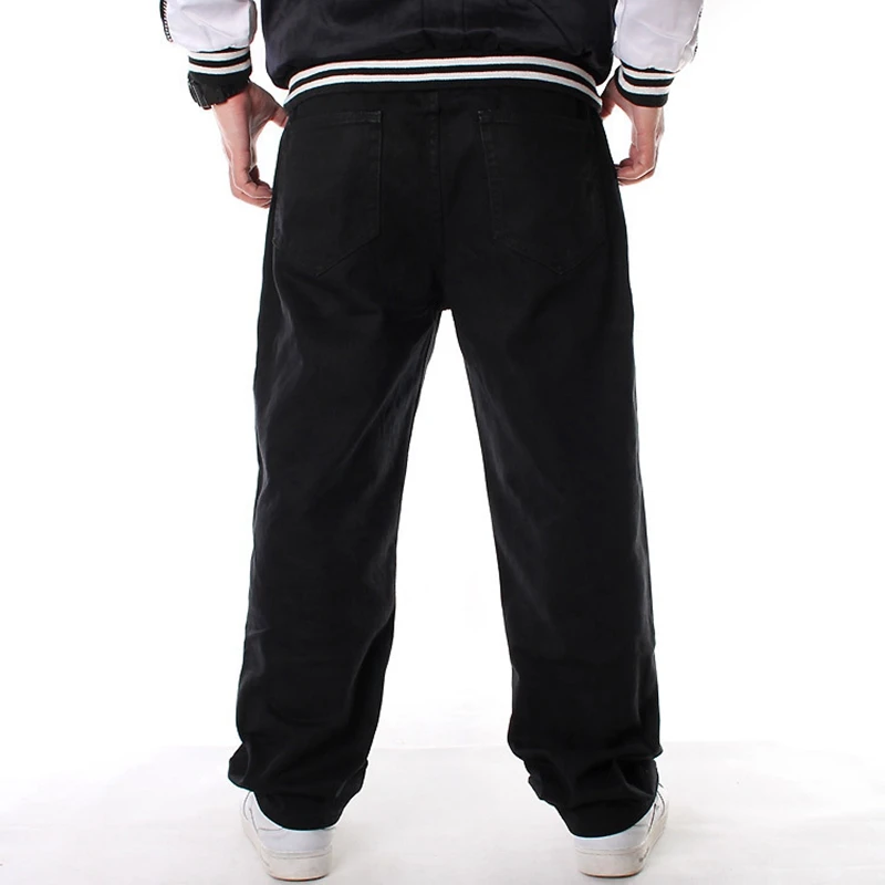 Fall/winter plus size casual jeans 8XL 7XL 6XLfashion new men's skateboard pants street trend loose and fatten up hip-hop jeans.