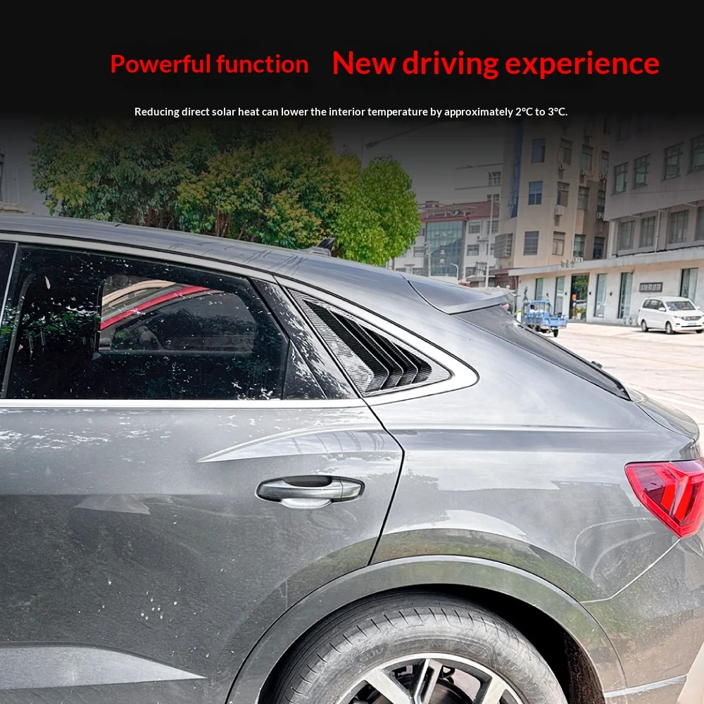 Applicable to 2019 Audi Q3 F3 Coupe Sportback rear car triangular blind car sticker cross-border modification
