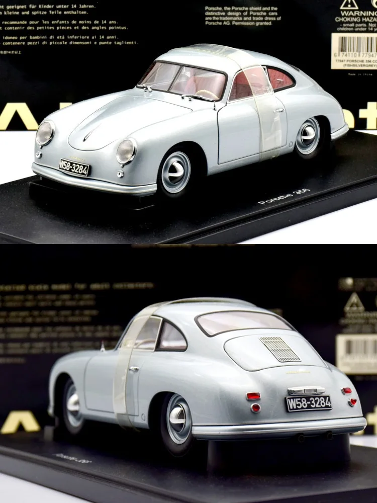 

Autoart 1:18 For 356 Coupe Out of Print Alloy Fully Open Limited Edition Simulation Alloy Static Car Model Toys Gift