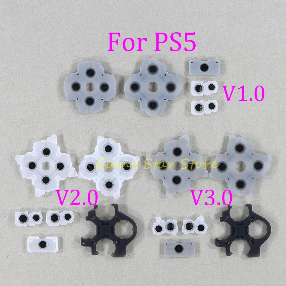 1-компл-Силиконовый-Кондуктивный-резиновые-кнопки-для-клавиатуры-для-playstation-5-ps5-v10-v20-v30-контроллер