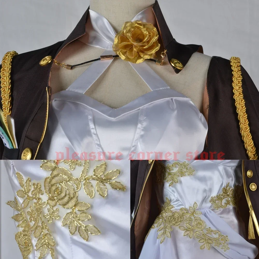 XS-3XL Disponibile Gioco Honkai Star Rail Himeko Costume Cosplay Set completo Abito con accessori Parrucca Himeko Costume Cosplay