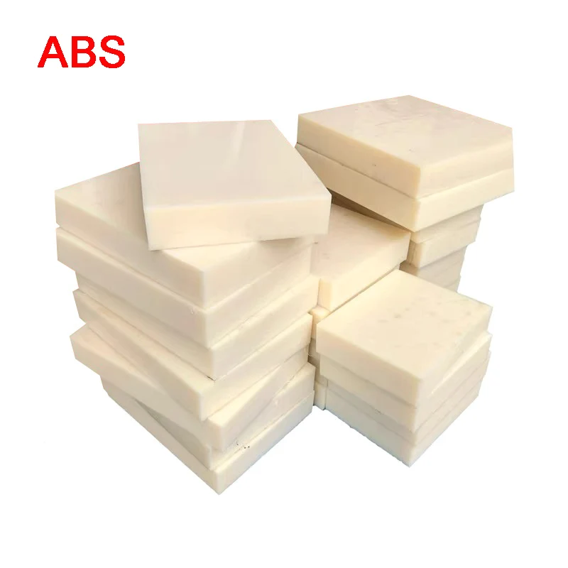 1-3pcs Thickness 1-20mm Abs Plastic Plates Sheet Engeering Materials Beige 100x200 200x200 250x250 300x300mm