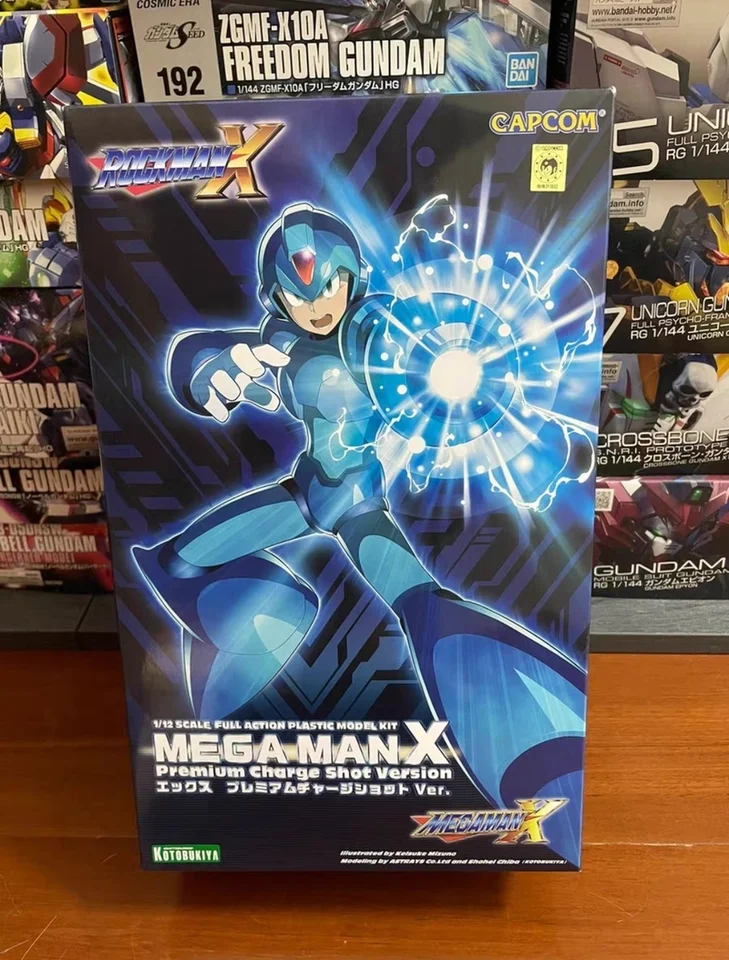 Original Megaman X 1/12 Scale Full Action Plastic Model Kit KP628