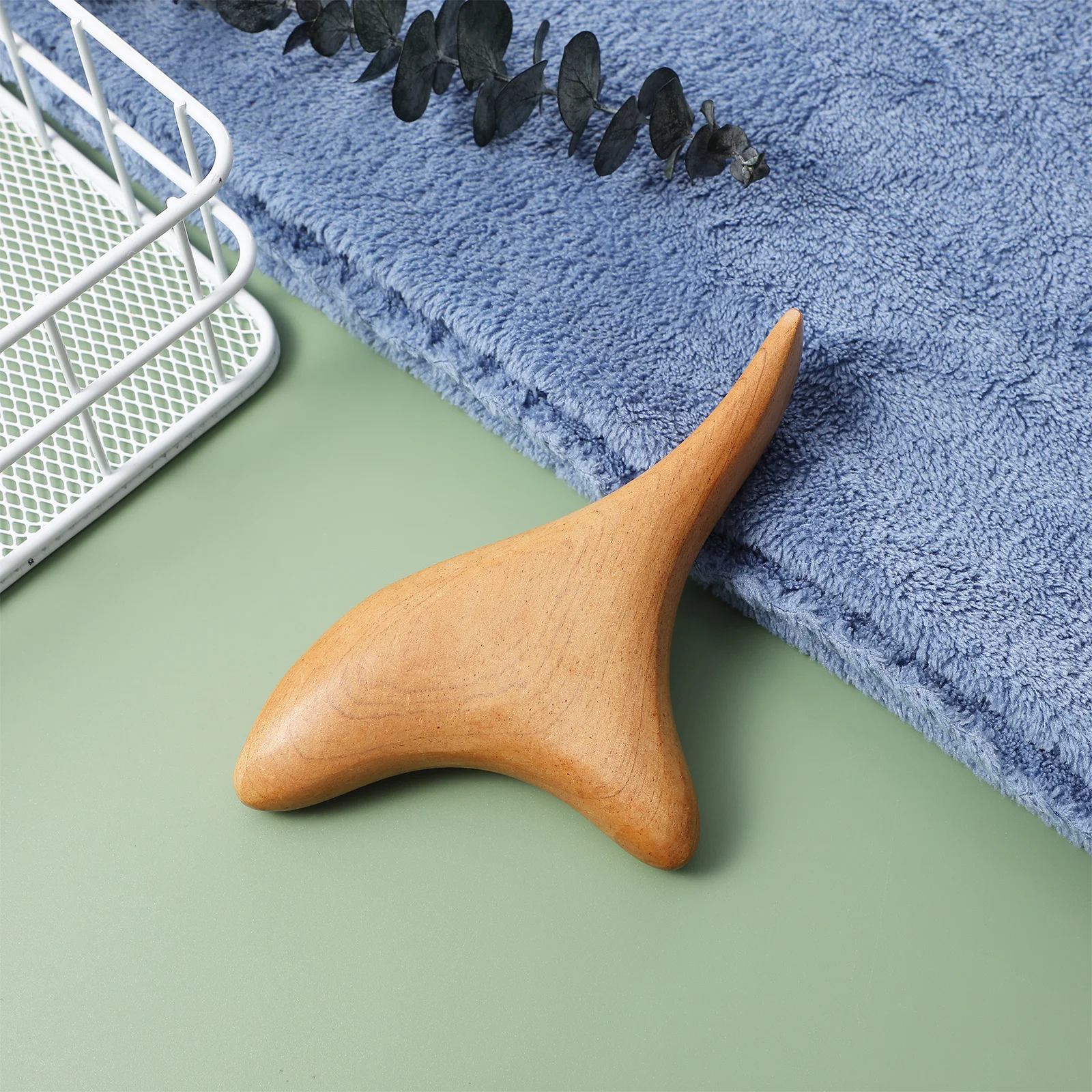 

Thai Wood Massage Tool Triangular Muscle Scraper Massager for Neck Back Feet Shoulder Relaxation Spa Guasha Thai Wood Massager