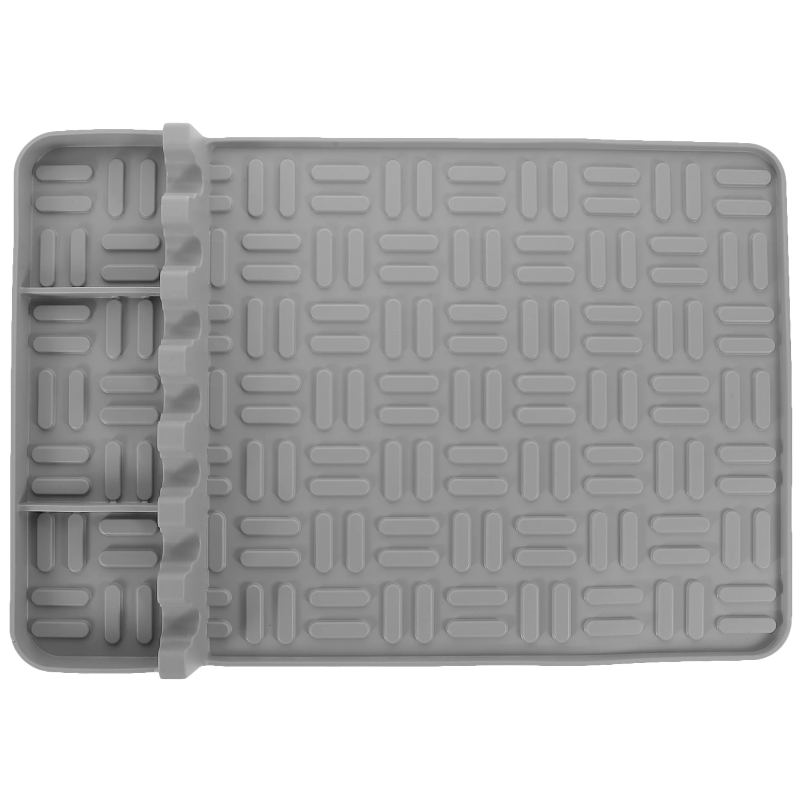 

1PC Grey Silicone Griddle Tools Heat Resistant Side Shelf Mat Kitchen Countertop Mat for Outdoor Cooking Easy