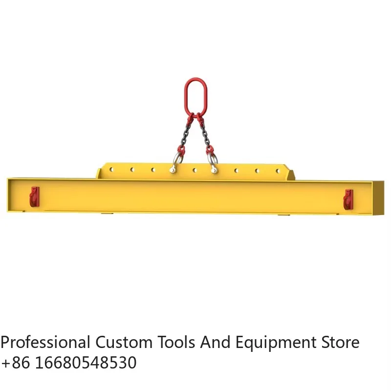 

Усиленная регулируемая подъемная балка с цепью и крюками, настраиваемые размеры и грузоподъемность для промышленного использования
