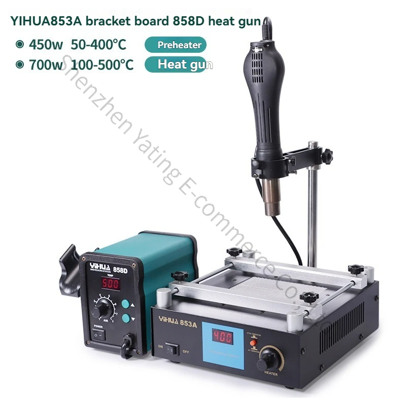 

Станция для предварительного нагрева с постоянной температурой, стол для BGA-пайки, безсвинцовая нагревательная станция, стол для демонтажа с термофеном