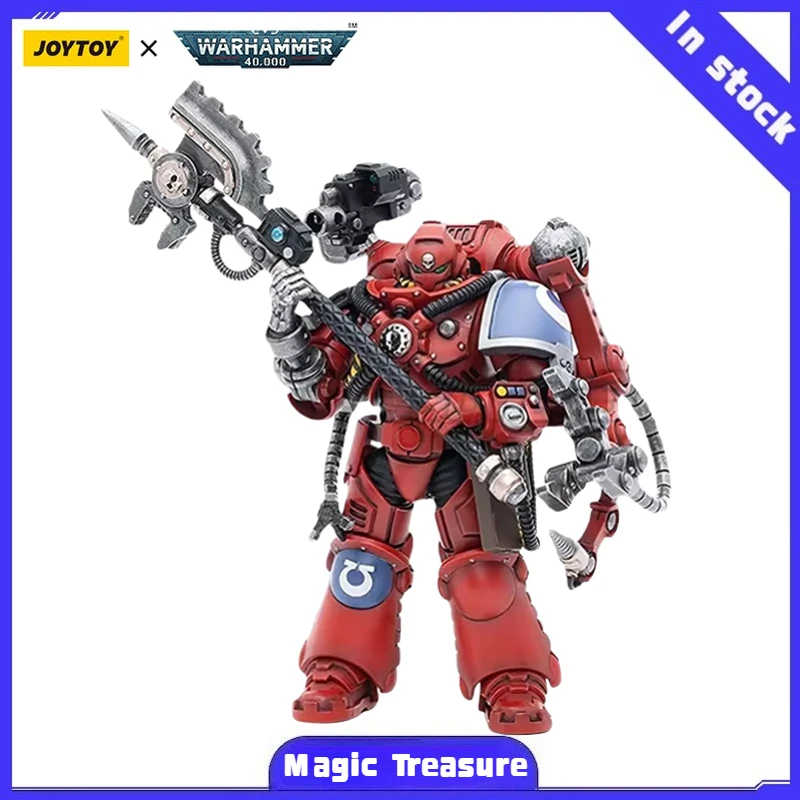 

【MT】JOYTOY 1/18 Action Figure Warhammer 40K Ultramarines Primaris Techmarine Model Toy Gifts