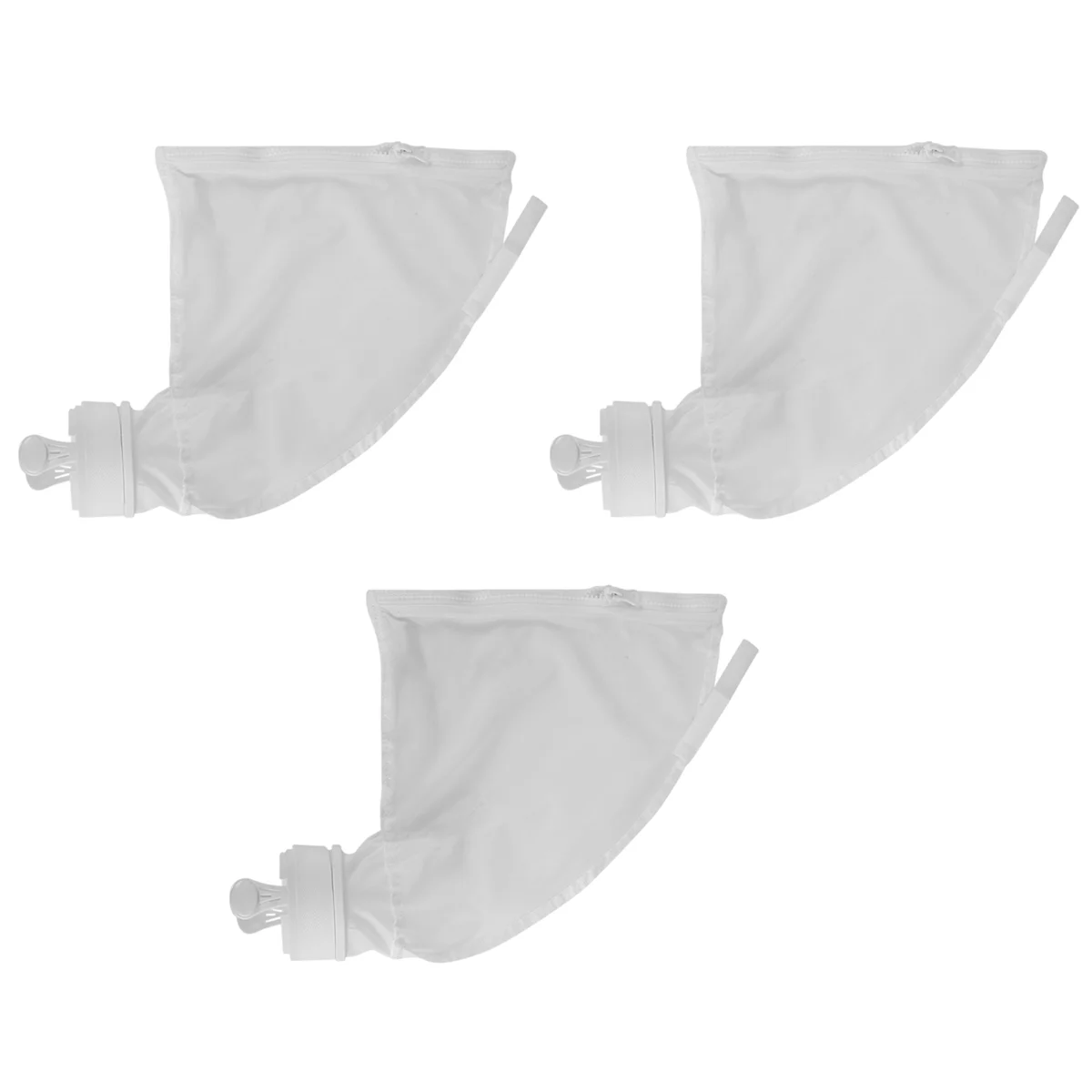 3PCS Zippered Bag Replacement Fits for 280,480 Pool Cleaner All Purpose Filter Bag Swimming Pool Cleaner Bags