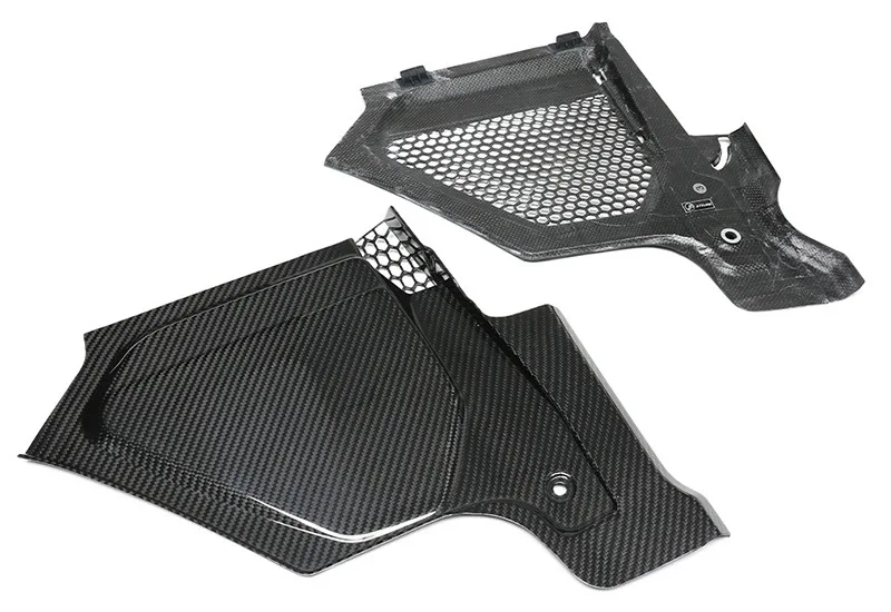 Hot Selling Car Engine Compartment Interior Parts Suitable for M3 M4 G80 G82 Dry Carbon Fiber Engine Compartment Mesh Panel