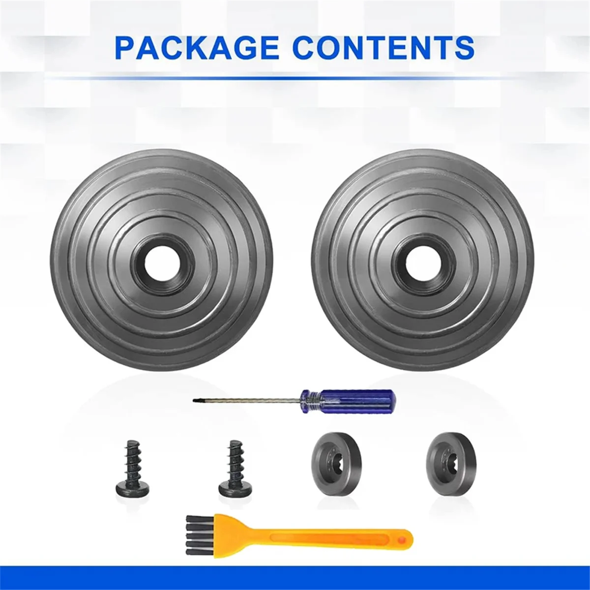 N95RV-Ball Wheel for Dyson High Torque Cleaner Head, Suitable for Dyson V6 V7 V8 V10 V11 V15 Cordless Vacuum Cleaner