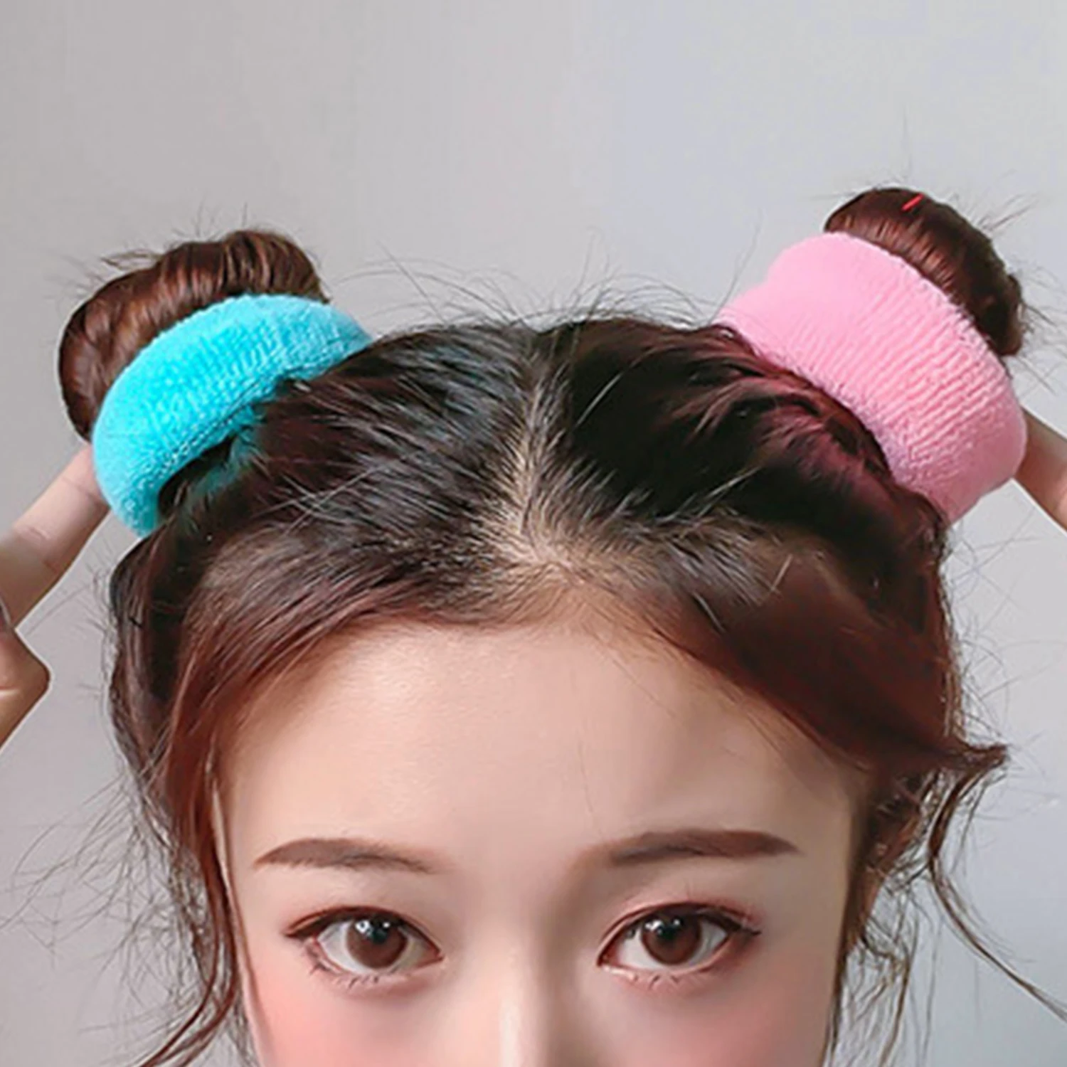 

12pcs Girls Cute Colorful Basic Elastic Hair Bands Tie Gum Thickness Scrunchie Rubber Bands Children Fashion Hair Accessories