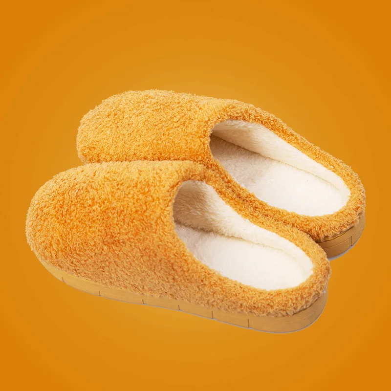 Women Indoor Slippers Warm Plush Lovers Home Slipper Anti Slip Autumn Winter Shoes Woman House Floor Soft Slient Slides