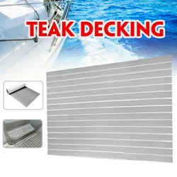 EVA Foam Marine Flooring Teak Boat Decking Sheet Yacht Flooring Mat Deck Carpet Gray White