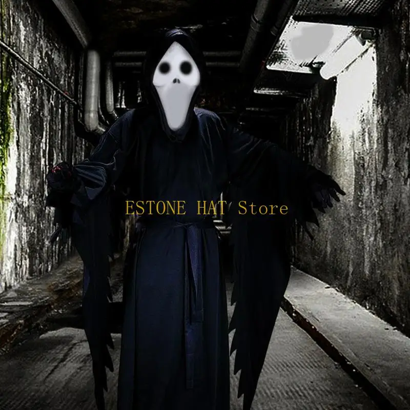 Robe du dieu mort pour Halloween, Costume effrayant pour garçon fille, 49MF