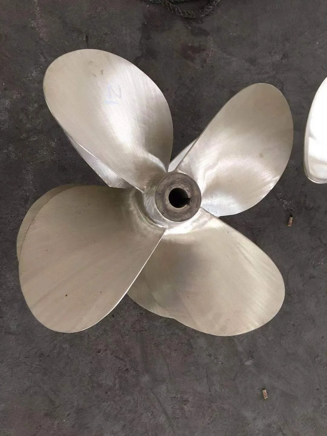 4 leaves marine propeller for WD10C326-21 marine  engine