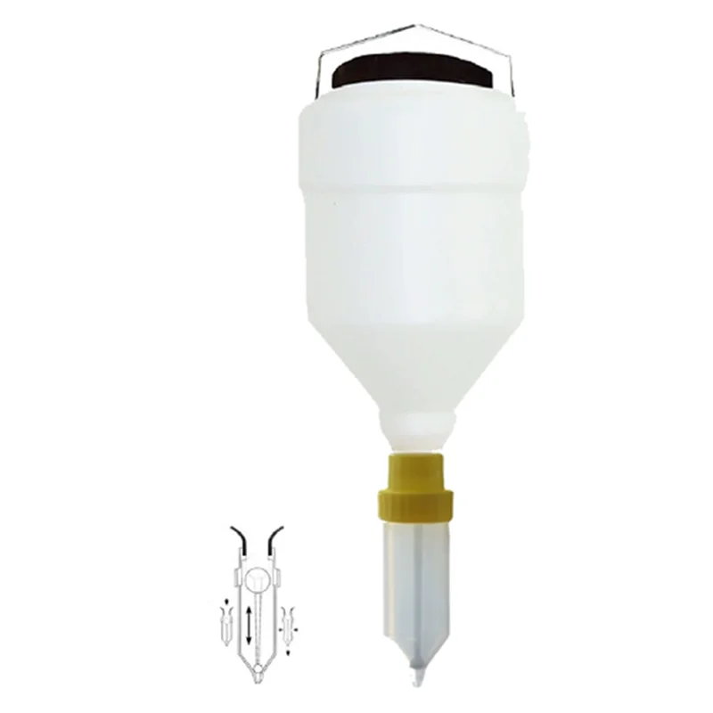 Y59A 3,5 L Hängende Sauce Squeeze Flasche Sauce Flasche Große Durchmesser Sauce Squeeze Flasche Würze Squeeze Flaschen