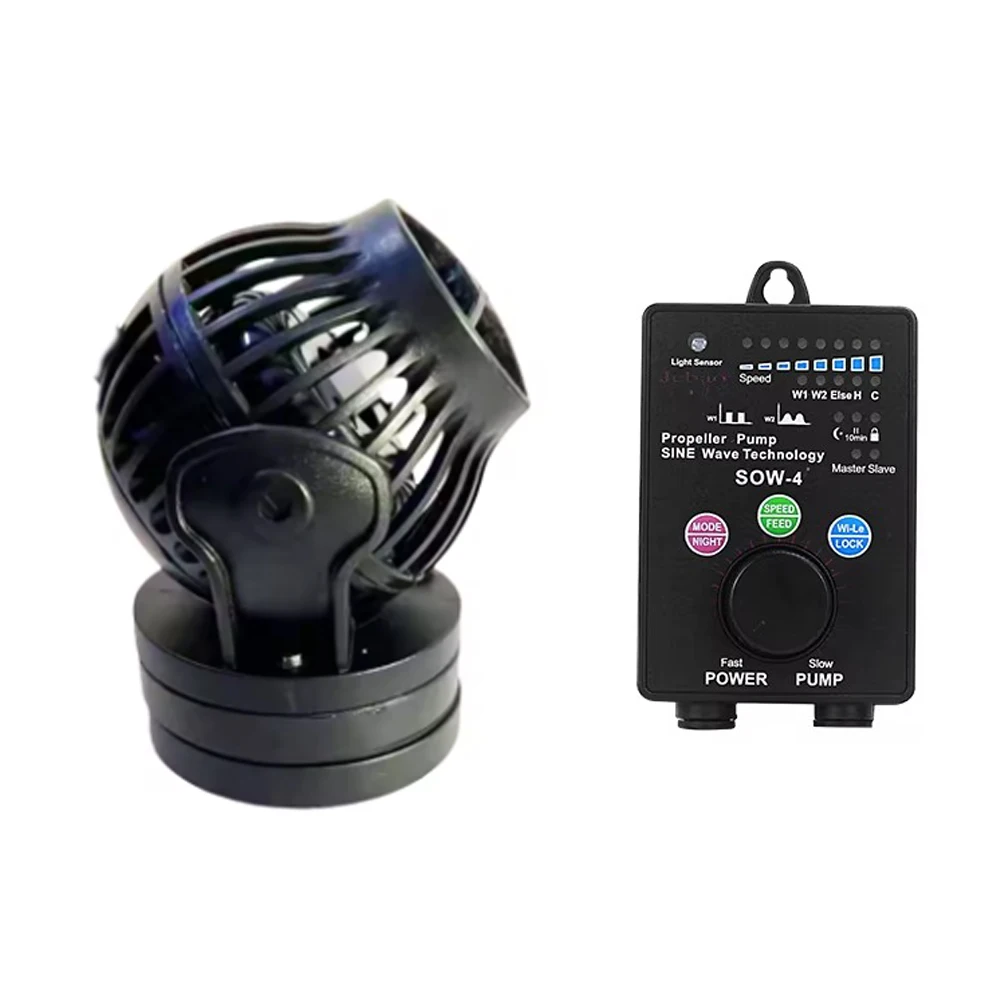 Jebao New SOW Series AC100-240V Wave Pump Aquarium Fish Water Pump Filter Fish Tank Ultra Quiet Operation Pump Wavemaker