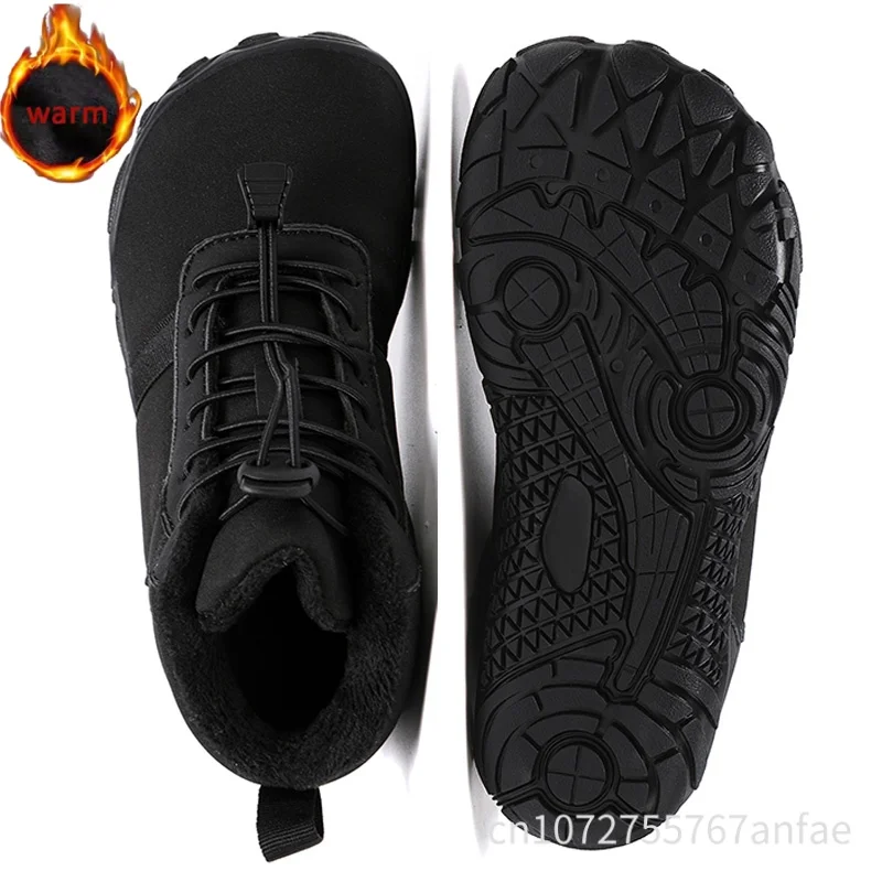 الأطفال الشتاء الثلوج الأحذية الدافئة أفخم حذاء من الجلد مقاوم للماء في الهواء الطلق أحذية رياضية المشي لمسافات طويلة النمل زلة صبي الفتيات أحذية قطنية