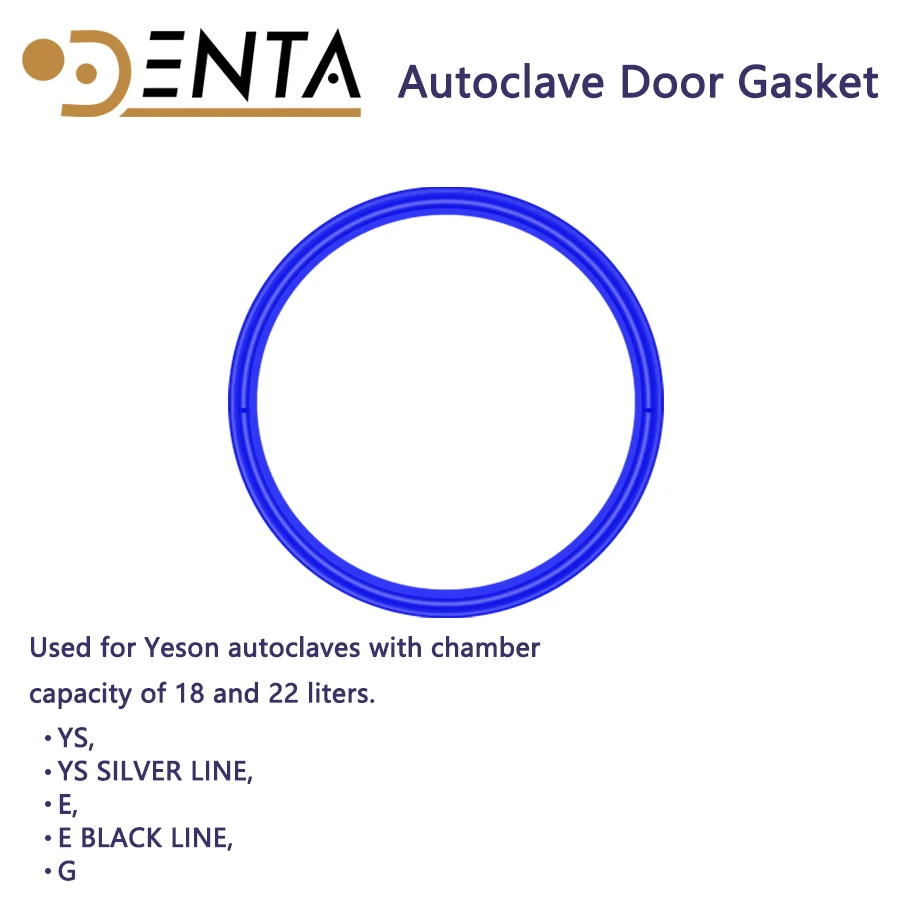 15# YESON Autoclave door gasket  8L,12L,15L 16L 17L 18L- 23Lsterlization  door seal replacement seal Chamber seal tools