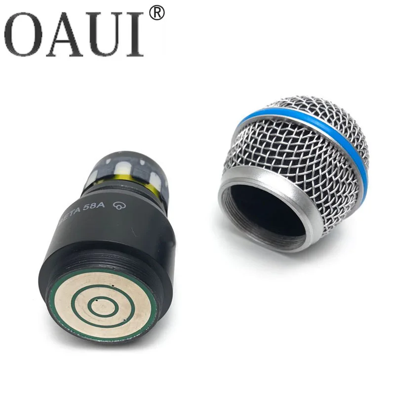 Replacement Cartridge Capsule Head for Shure Microphone System BETA58 BETA58A PGX4 SLX4 Wireless Mic Mics