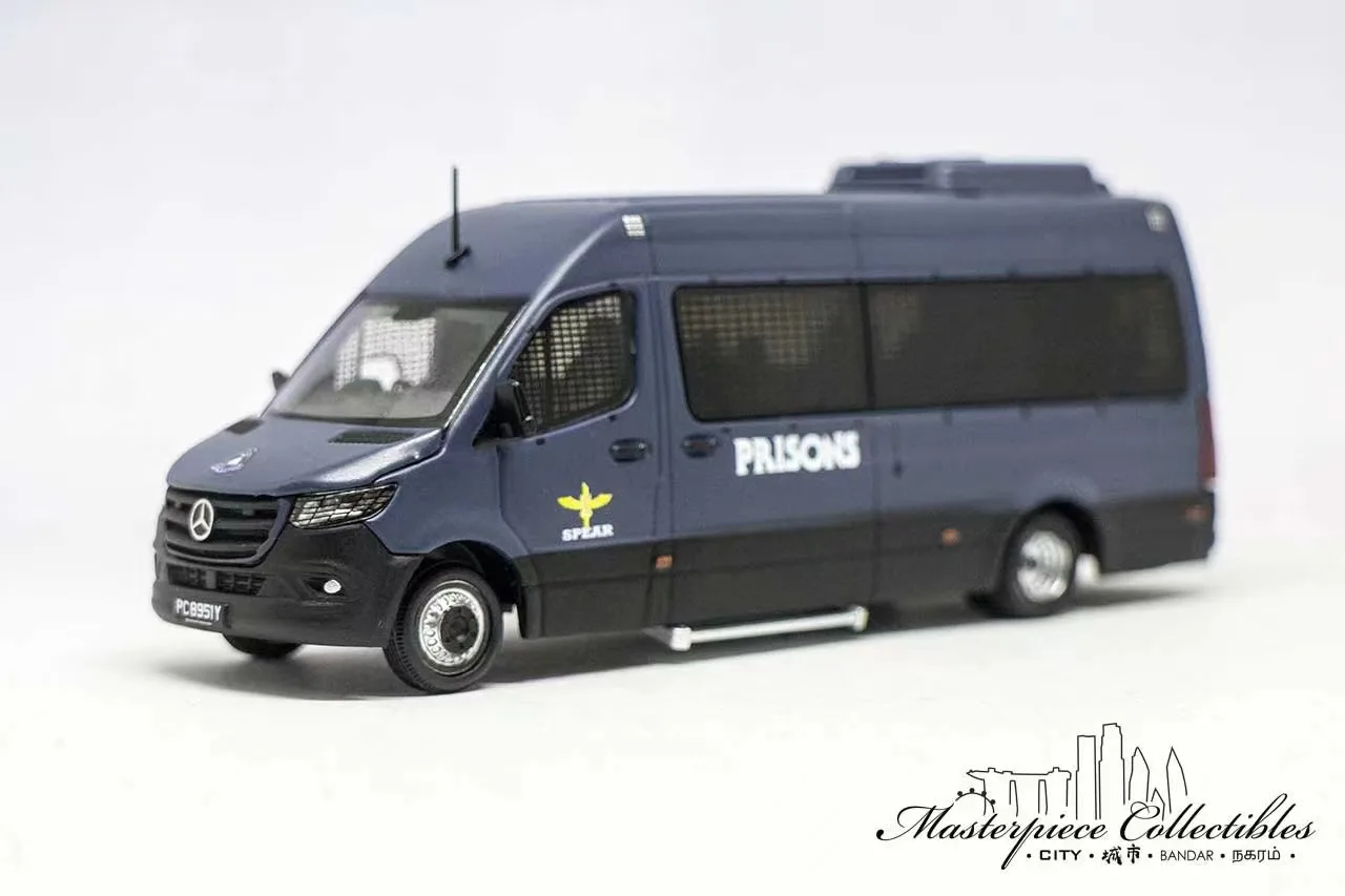 Masterpiece Collectibles 1/64  SPRINTER SPEAR COMMAND VEHICLE Collection of die-cast alloy car model ornaments