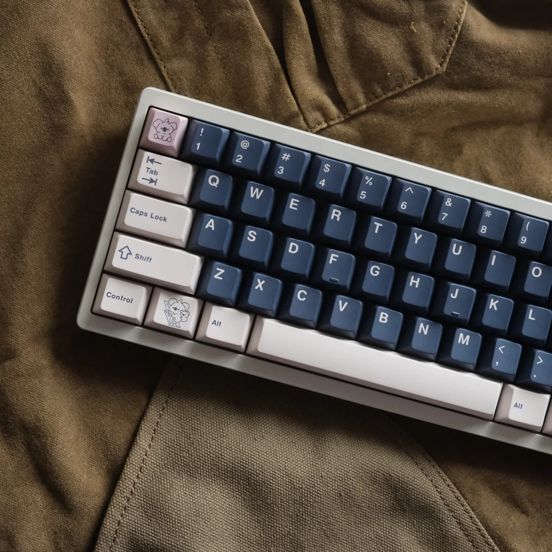 

Koala theme, original design factory height PBT sublimation mechanical keyboard keycaps