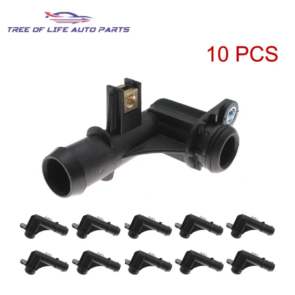 1/2/5/10X Water Outlet Pipe For Jaguar F-PACE 2016- F-TYPE 2014- XE 2015- XF 2016- LR122821 JDE41371 JDE40450 GJ0638 JDE38625