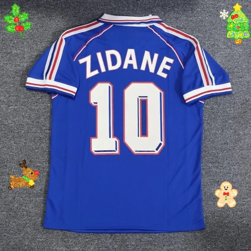 

Men's Retro Jerseys, Including Lionel Messi, Zinedine Zidane, Henry, and Batistuta. Football Jerseys Are Essential for Fans