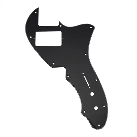 Musiclily Pro 11 Holes Single H Guitar Pickguard For USA Fender 69 Tele Thinline Style Electric Guitar