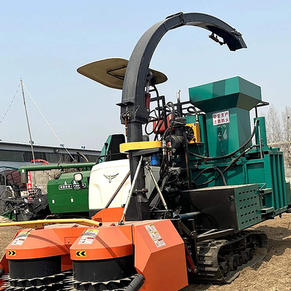 Crawler Disc Silage Machine Manufacturers Silage Harvester Baler Harvester And Briquetting Silage Machine