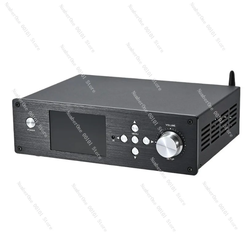 HiFi Lossless Digital Music Player, Bluetooth 5.4 Dual ES9039 DAC DTS Decoding, Hard Disk Turntable Audio Transport