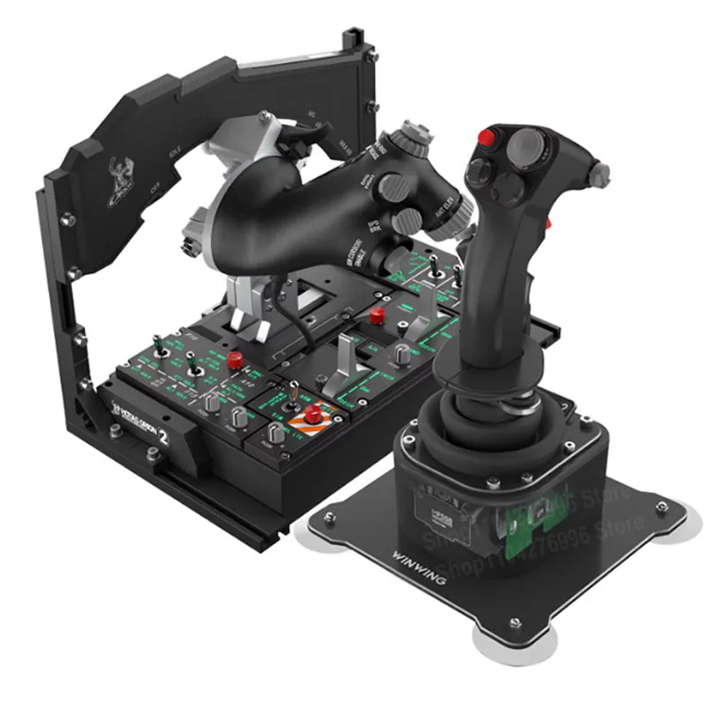 WINWING Orion 2 ViperAce EX Metal Throttle & NOrion 2 ViperAce Flight Joystick For Warthog Fighter Simulator for DCS MSFS XPlane